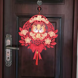 Maxbell Chinese New Year Blessing Hanging Decoration Decor for Door Living Room Tree Style E
