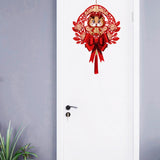Maxbell Chinese New Year Blessing Hanging Decoration Decor for Door Living Room Tree Style E