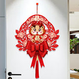 Maxbell Chinese New Year Blessing Hanging Decoration Decor for Door Living Room Tree Style E