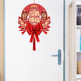 Maxbell Chinese New Year Blessing Hanging Decoration Decor for Door Living Room Tree Style F