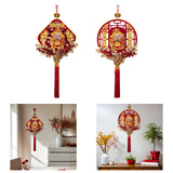 Maxbell Chinese New Year Decoration Traditional Tassel Pendant for Bedroom Tree Shop Square
