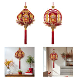 Maxbell Chinese New Year Decoration Traditional Tassel Pendant for Bedroom Tree Shop Square