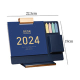 Maxbell Desktop Calendar 2024 Large Chinese New Year Decorations for Office Planning