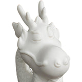 Maxbell Ceramic Dragon Figurine Crafts Dragon Sculpture for Bedroom Office Bookshelf Style A