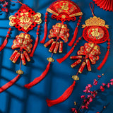 Maxbell New Year Decoration 2024 Chinese Fu Character for Party Entrance Living Room