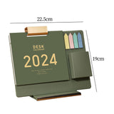 Maxbell Desktop Calendar 2024 Chinese New Year Decorations for New Year Home Holiday
