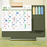 Maxbell Desktop Calendar 2024 Chinese New Year Decorations for New Year Home Holiday