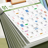 Maxbell Desktop Calendar 2024 Chinese New Year Decorations for New Year Home Holiday