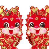Maxbell 2x Chinese New Year Door Sticker for Spring Festivals Restaurant Living Room Style B
