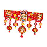 Maxbell Door Ornament Chinese New Year Decoration for Front Door Courtyard Door Gate Style B