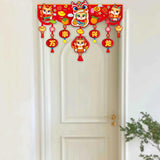 Maxbell Door Ornament Chinese New Year Decoration for Front Door Courtyard Door Gate Style B