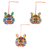 Maxbell Chinese New Year Lantern DIY Material Set Cute Traditional for Boys Children Blue