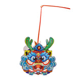 Maxbell Chinese New Year Lantern DIY Material Set Cute Traditional for Boys Children Blue