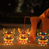 Maxbell Chinese New Year Lantern DIY Material Set Cute Traditional for Boys Children Blue