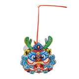 Maxbell Chinese New Year Lantern DIY Material Set Cute Traditional for Boys Children Blue