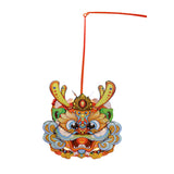 Maxbell Chinese New Year Lantern DIY Material Set Cute Traditional for Boys Children Green