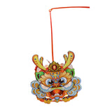 Maxbell Chinese New Year Lantern DIY Material Set Cute Traditional for Boys Children Green