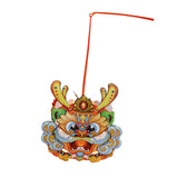 Maxbell Chinese New Year Lantern DIY Material Set Cute Traditional for Boys Children Green