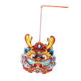 Maxbell Chinese New Year Lantern DIY Material Set Cute Traditional for Boys Children Red