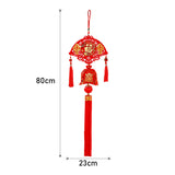 Maxbell 2024 Spring Festival Hanging Decoration with Red Tassel for Sofa Walls Decor