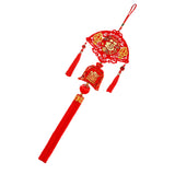 Maxbell 2024 Spring Festival Hanging Decoration with Red Tassel for Sofa Walls Decor