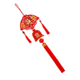 Maxbell 2024 Spring Festival Hanging Decoration with Red Tassel for Sofa Walls Decor