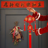 Maxbell 2024 Spring Festival Hanging Decoration with Red Tassel for Sofa Walls Decor