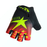 Maxbell Black Anti-slip Motorcycle Bike Cycling Racing Riding Protective Gear Half Finger Gloves XL