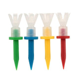 Maxbell Assorted Color Golf Tees Pack of 16