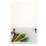 Maxbell Assorted Color Golf Tees Pack of 16