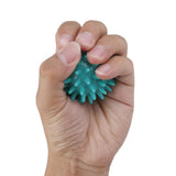 Soft Spikey Massage Ball for Palm/Feet/Arm/Neck/Back/Ankle Dark Green 5.5cm