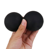 Max Black Silicone Gel  Massage Ball Mobility Indoor Practice