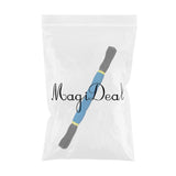 Max Travel Portable Muscle Body Roller Massage Stick Pain Relief Tool - Blue