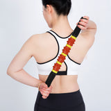 Max Travel Portable Muscle Body Roller Massage Stick Pain Relief Tool - Orange