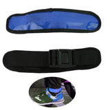 Max Reflective Flashing LED Armband Visible Belt Strap Sports Night Walking Blue