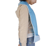 Maxbell Adult Anti-oil Anti-spill Eating Bib Cloth Protector with Crumb Catcher