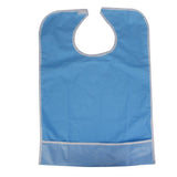 Maxbell Adult Anti-oil Anti-spill Eating Bib Cloth Protector with Crumb Catcher