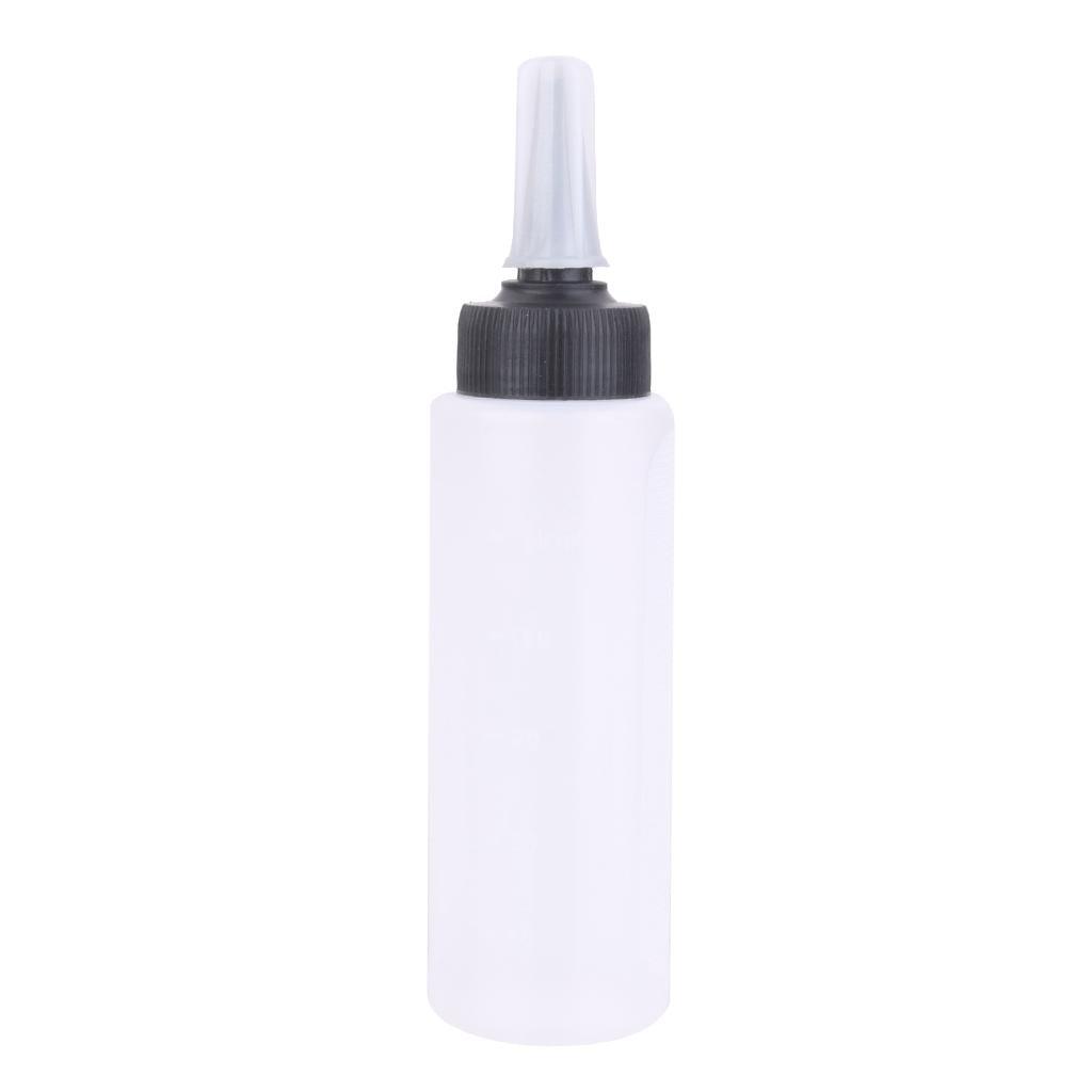 Maxbell PVC Hair Color Hairdressing Squeeze Applicator Measuring Bottle 150ml - Aladdin Shoppers