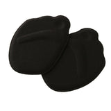 Anti-Slip Forefoot Cushion 3D Half Insoles High Heel Shoe Pads - Black