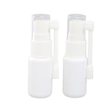 15ML PVC Nasal Throat Fine Mist Spray Bottle Pump Sprayer with Cap-White