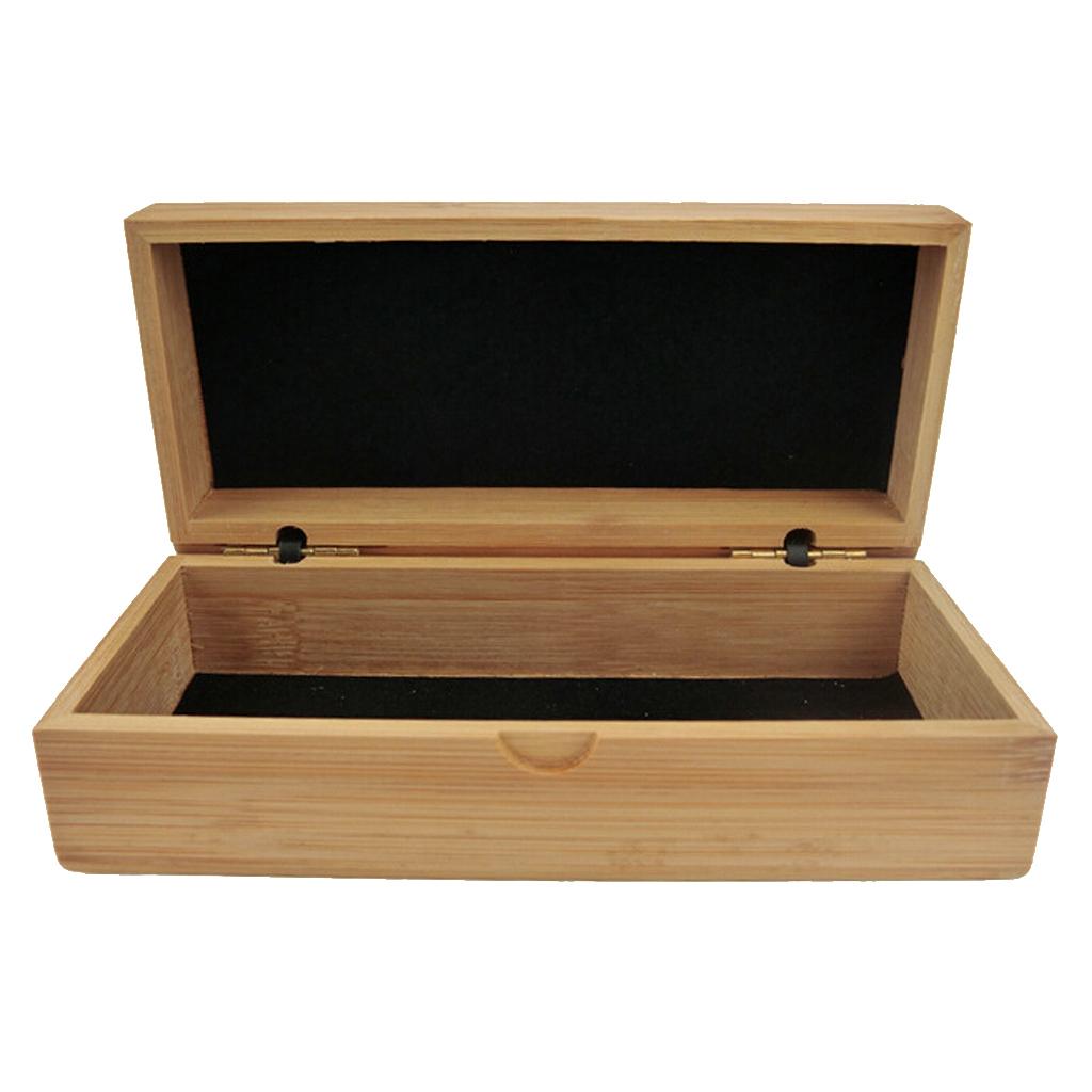 Vintage Handmade Men Women Bamboo Wooden Sunglasses Box Frame Glasses Case