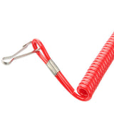 Maxbell Pack of 3 Kayak Coiled Rod Paddle Leash Canoe Boat Safety Lanyard Fishing Accessories