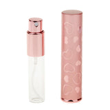 Max Maxb Portable 7ml Refill Perfume Atomizer Empty Bottle Pump Scent Spray-Pink