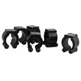 Maxbell 6PCS Billiards Snooker Accessories Cue Clips for Pool Cue Racks Black