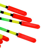 Maxbell Set of 15 Plastic Pole Fishing Floats Slip Drift Tube Indicator Assorted Sizes