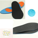 Women's Soft Breathable Shock Absorption Insoles Sport Cushion Pads Blue