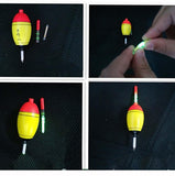 Maxbell 10pcs Practical Standard Glow Stick Light Stick Tool for Night Fishing