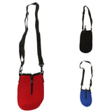 Maxbell Water Bottle Carrier, Insulated Neoprene Blue Water Bottle Holder Bag Case Pouch Cover 500ML