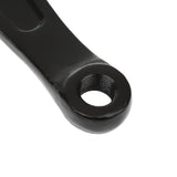 Maxbell Compact 170mm Black Steel Iron Bicycle Left Crank Arm with Prismatic Hole