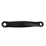 Maxbell Compact 170mm Black Steel Iron Bicycle Left Crank Arm with Prismatic Hole